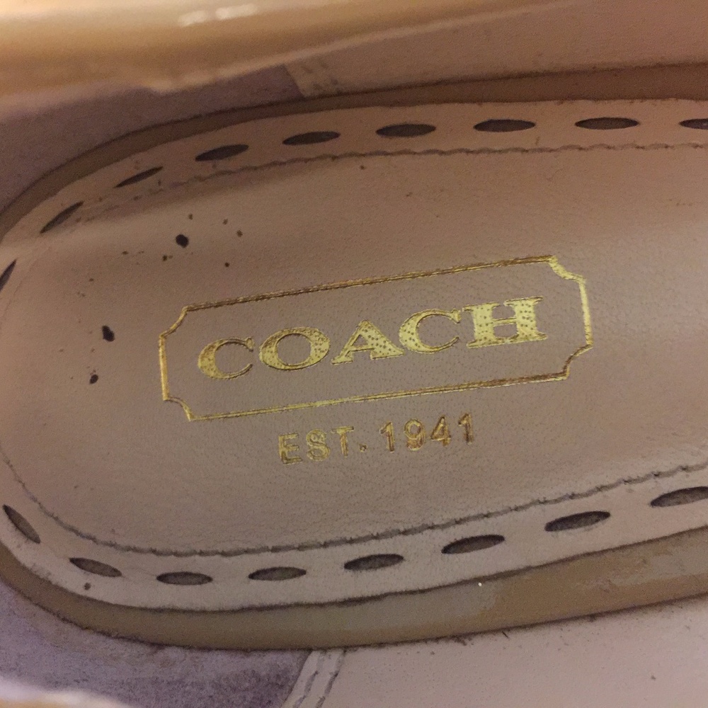 Coach open toe wedge Logo shoes - Picture 5 of 7